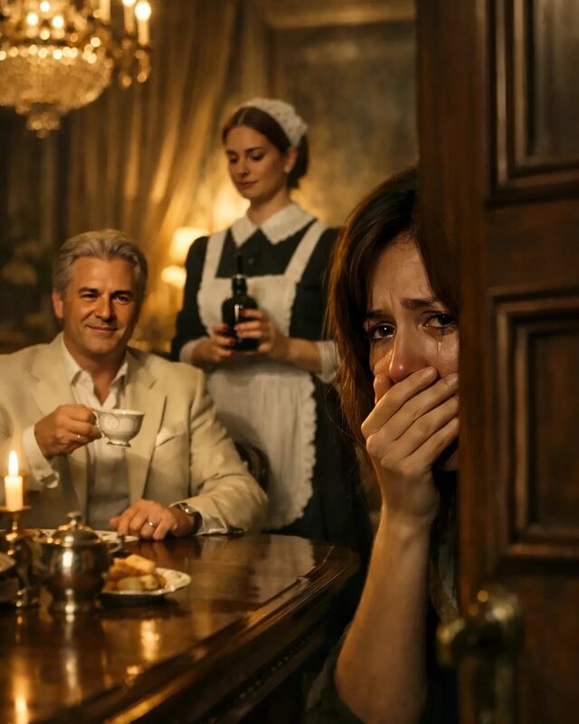 Am văzut cum menajera a picurat pe ascuns dintr-o sticluță neagră în ceașca soțului meu, senatorul, și am crezut că este otrăvit
