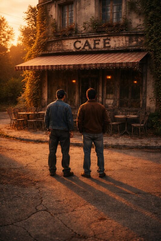 În centrul orașului, ani la rând, a stat o cafenea abandonată — toți antreprenorii o părăseau după câteva luni, susținând că locul este blestemat