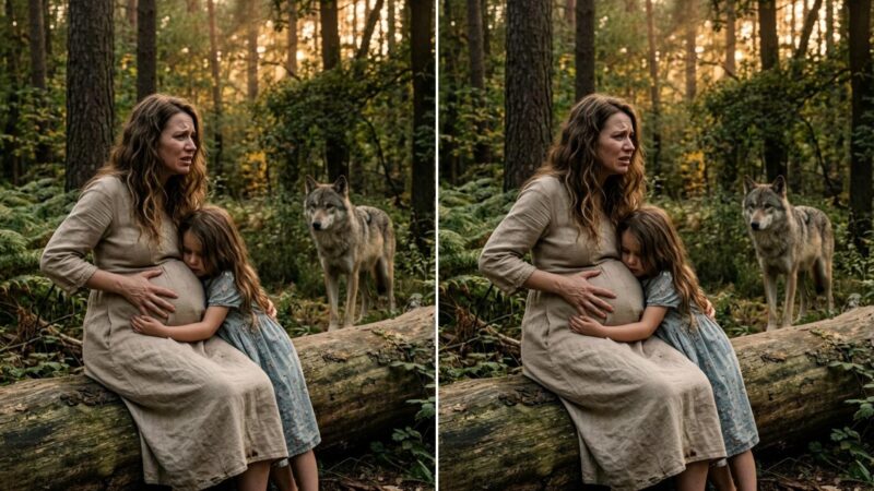 Soțul și-a lăsat soția însărcinată și pe fiica lor mică în pădure, convins că dintr-o singură mișcare se va descotorosi de ele și va lua întreaga avere