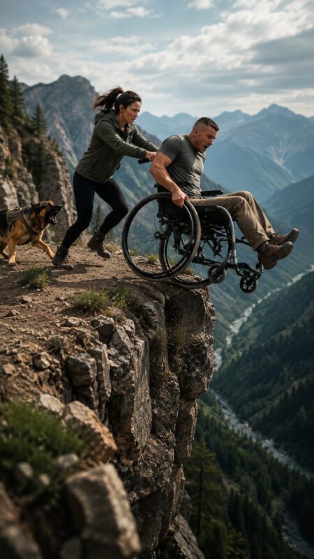 Soția a împins scaunul cu rotile al soțului ei cu dizabilități în prăpastie, convinsă că în curând va primi toată averea lui și că totul va fi considerat un accident…