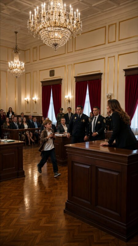 Ședința de judecată se apropia deja de sfârșit, iar femeia bogată era convinsă că a câștigat procesul։ Dar când un băiețel slab a intrat în fugă în sală cu o veche cutie de lemn și a rostit câteva cuvinte․․․