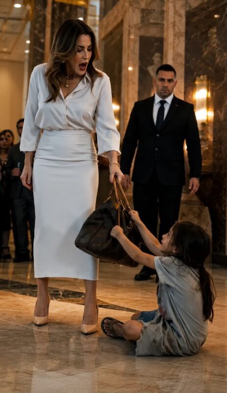 „Lasă geanta, mică hoață!” strigă femeia bogată. Dar când văzu fotografia veche în mâinile fetiței, încremeni de groază…