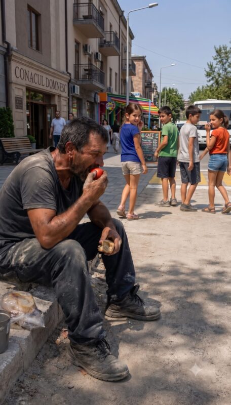 Colegii ei râdeau de tatăl ei din cauza prânzului său simplu — roșii și pâine. Dar fetița, în loc să plângă, le-a dat colegilor o lecție pe care aveau să o țină minte mult timp...