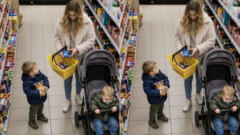 Un băiat s-a aruncat pe podea în mijlocul magazinului și a făcut o criză atât de puternică din cauza unei jucării, încât clienții erau deja convinși: mama fie va ceda, fie îl va lua rapid de acolo