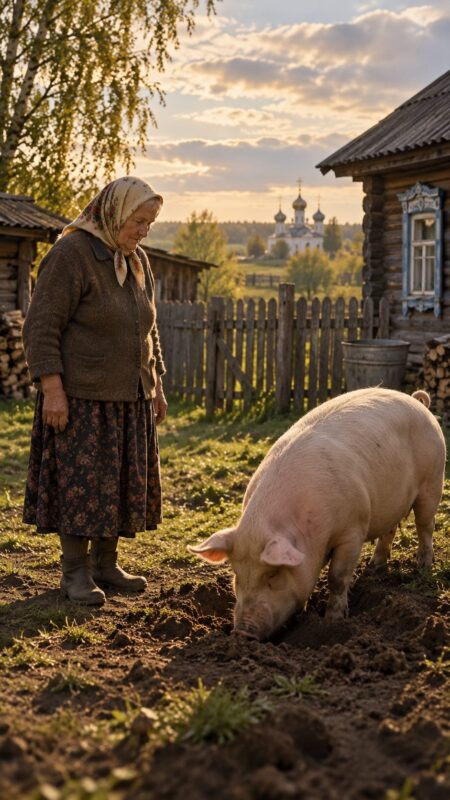 Era deja a treia zi când porcul meu scurma pământul mereu în același loc, iar eu nu reușeam deloc să înțeleg de ce