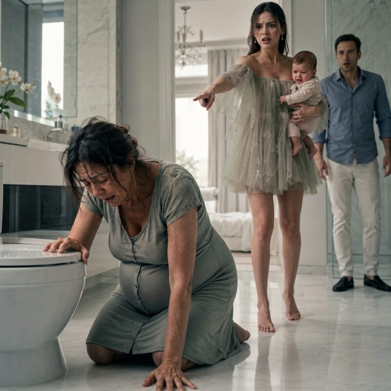 Mama mea a venit să mă ajute cu fiica mea, dar după șase luni abdomenul ei a început să crească vizibil