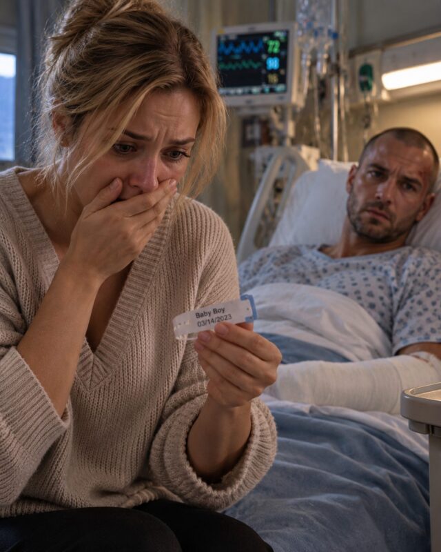 Soțul meu a avut un mic accident în timp ce se întorcea acasă de la serviciu, iar eu am fugit imediat la spital
